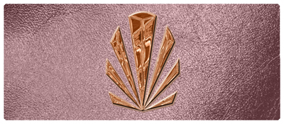 DNSEMP-L-602-CP-SH-OR Copper Sunburst Shimmer Orchid